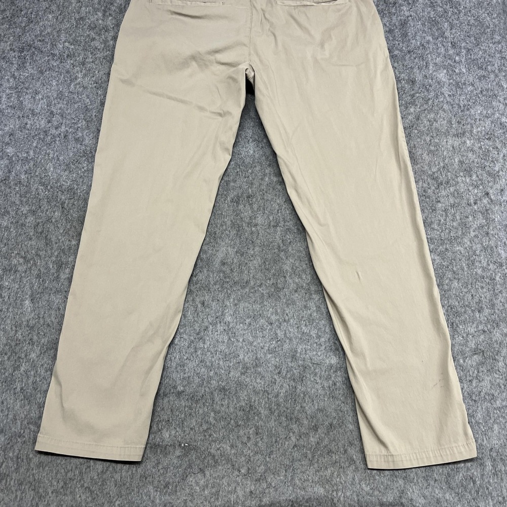 Birddogs Pants Mens 38x32 Beige Chino Stretch Golf Work Travel Office FITS38x30 - Picture 8 of 15